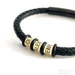 Load image into Gallery viewer, Personalized Cylindrical Names Bracelet
