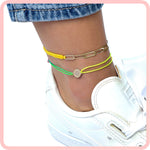Load image into Gallery viewer, Sun Rope Anklet

