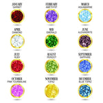 Load image into Gallery viewer, Personalized Circle Birthstone Bracelet
