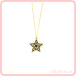 Load image into Gallery viewer, Enamel Sparkling Star Pendant/Necklace
