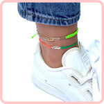 Load image into Gallery viewer, Feather Rope Anklet
