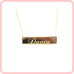 Load image into Gallery viewer, Plaque Customizable Necklace
