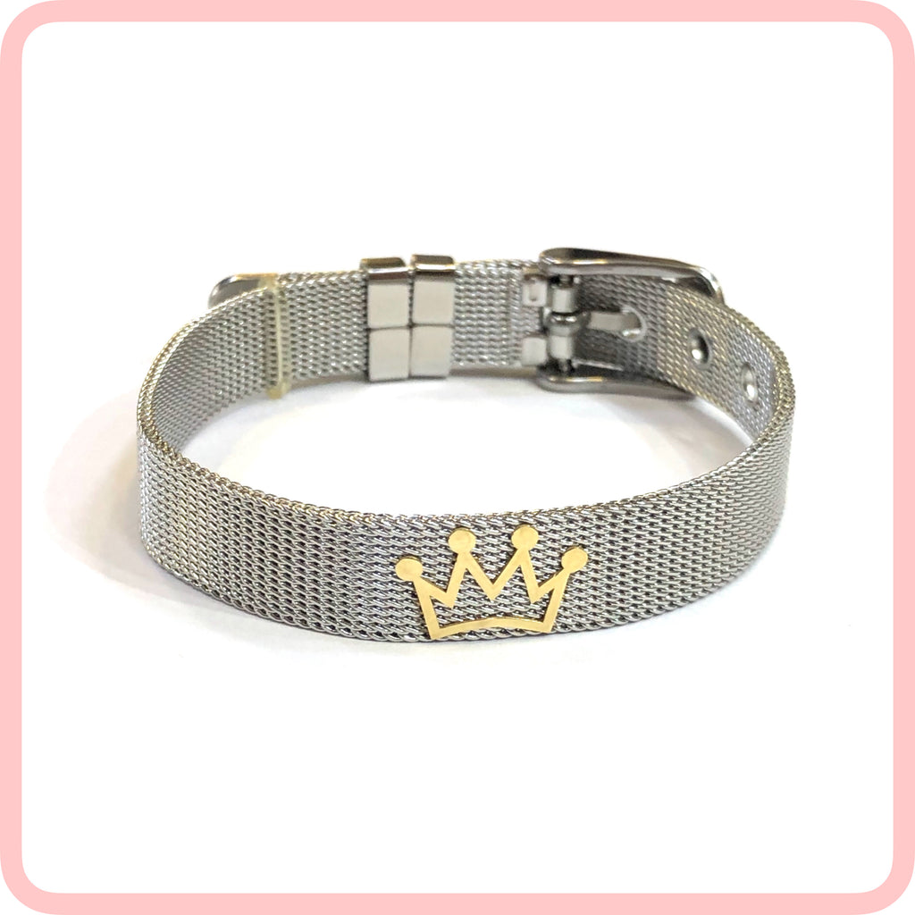Crown Stainless Bracelet