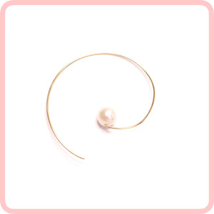 Twist of A Pearl Earrings