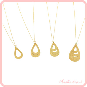 Drops Personalized Necklace