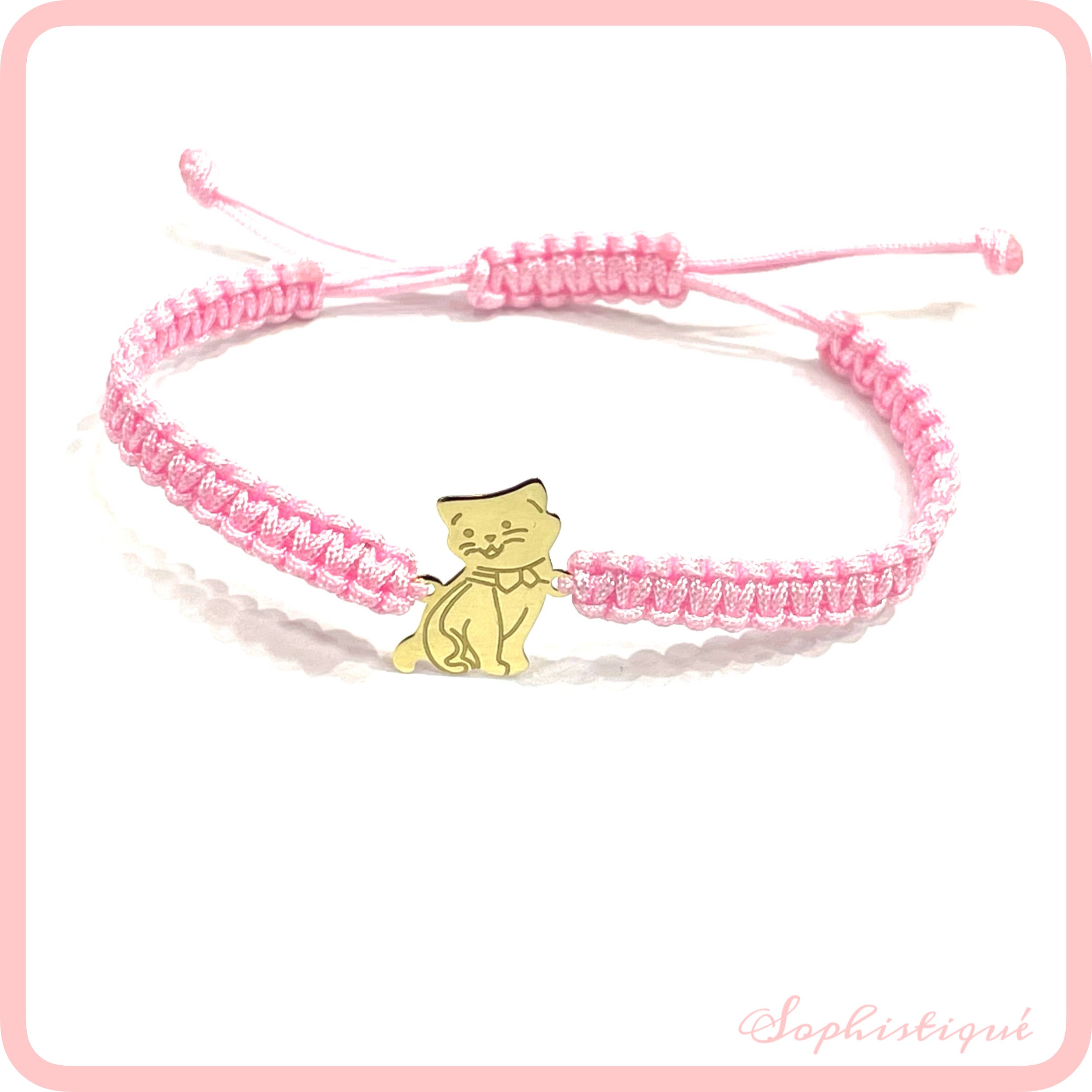 Cat Shamballa Bracelet