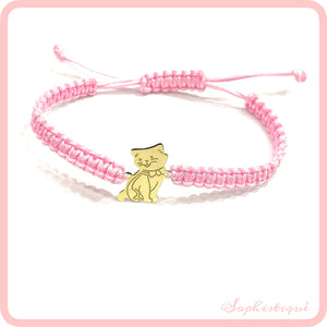 Cat Shamballa Bracelet