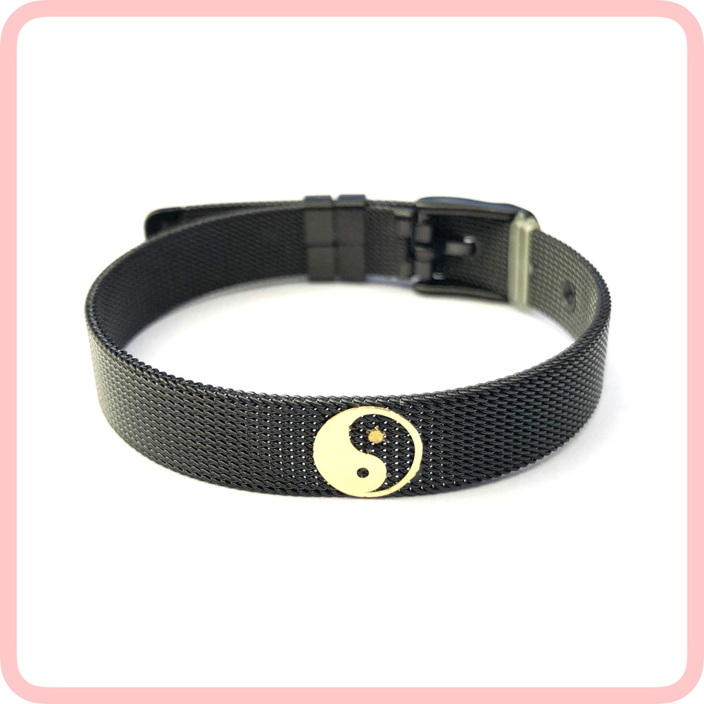 Yin And Yang Stainless Bracelet