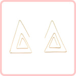 Load image into Gallery viewer, Triangle Maze Earring
