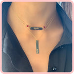 Load image into Gallery viewer, Bar Customizable Necklace
