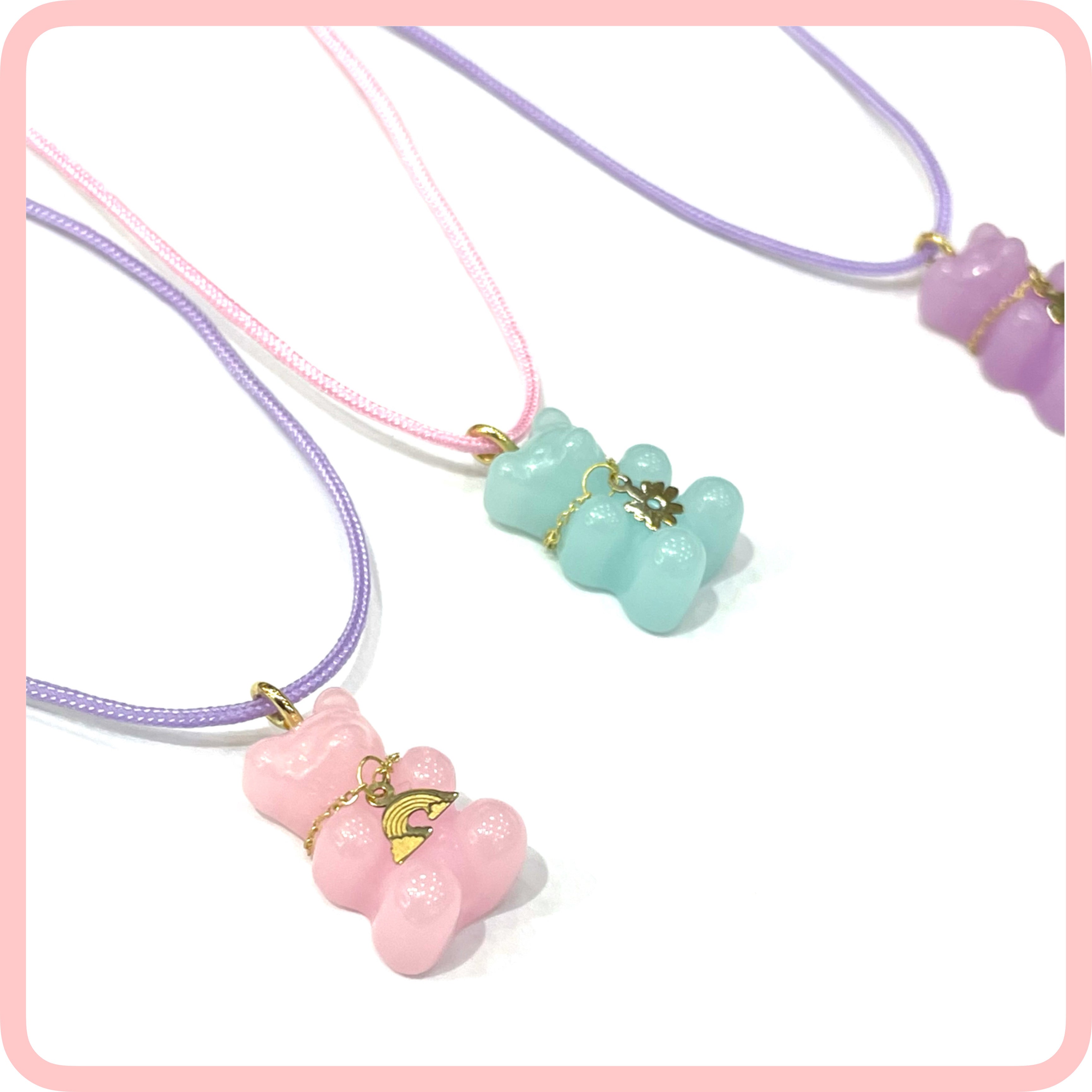 Gummy Bear Rope Necklace